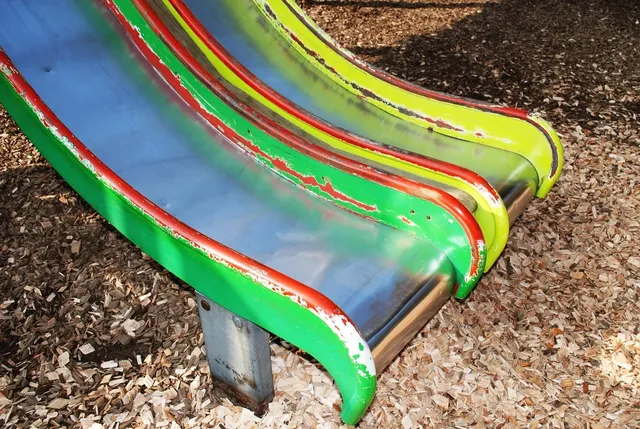 KidWise Double Water Slide