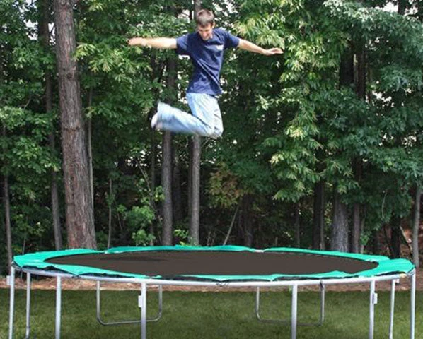 5. Sports Tramp Extreme 16' Octagon Trampoline With Detachable Safety Enclosure
