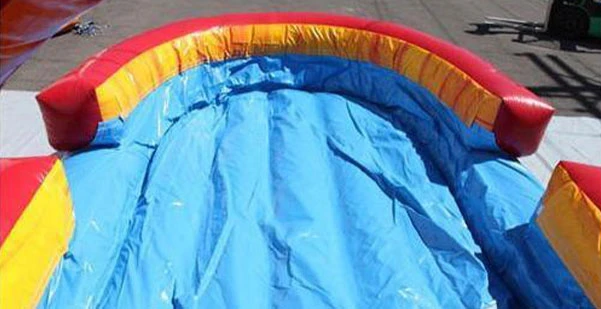 check the material of your commercial inflatables