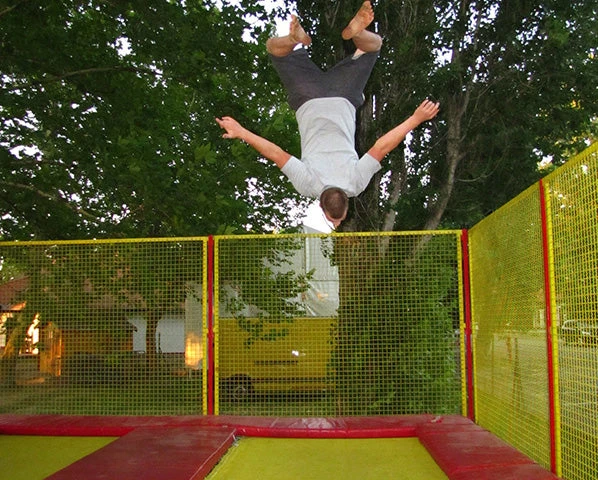 Square Trampolines- a Different Bounce Style