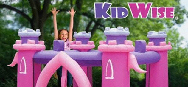 Pink color indoor bouncer for kids