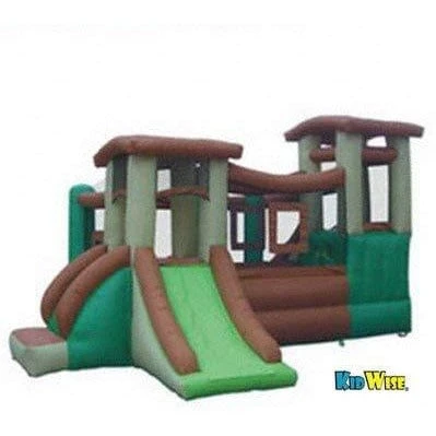 Kidwise Outdoors Clubhouse Climber Bounce House