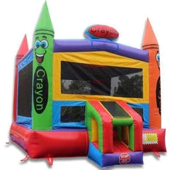 14' Crayon Commercial Bounce House