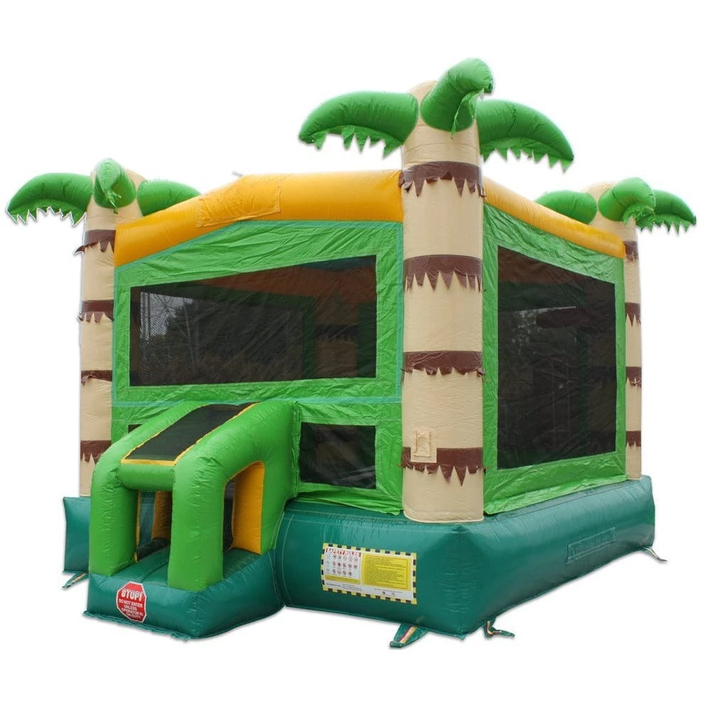 14' Palm Tree Commercial Bounce House