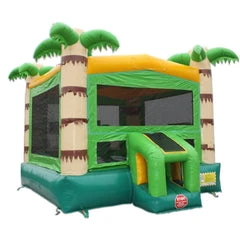 14' Palm Tree Commercial Bounce House