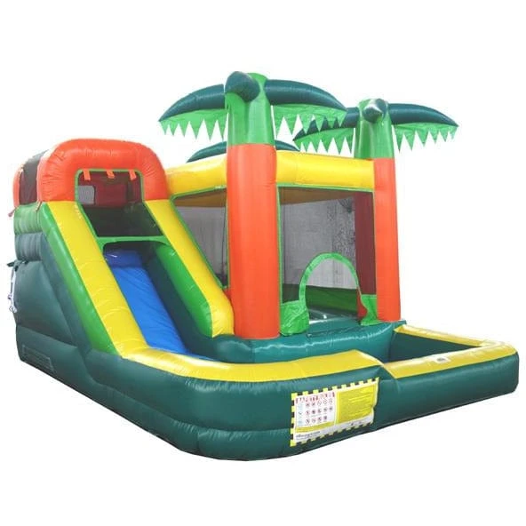 15' Palm Tree Combo Water Slide