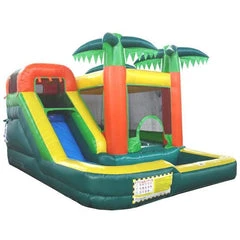 15' Palm Tree Combo Water Slide
