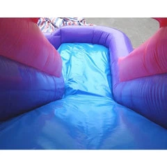 15' Pink Castle Combo Water Slide