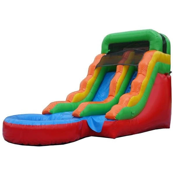 13' H Red 'n Green Water Slide