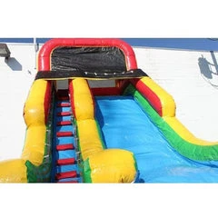 16'H Rainbow Inflatable Slide Wet n Dry