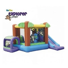 KidWise Monkey Explorer Bounce House