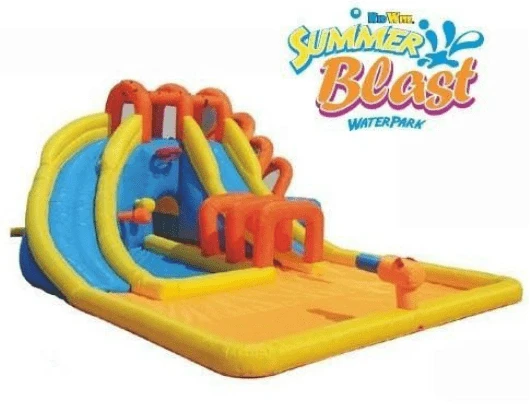 kidwise summer blast inflatable water slide water park